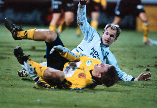 Fotboll, Kval till Allsvenskan. IFK Norrköping - Mjällby.