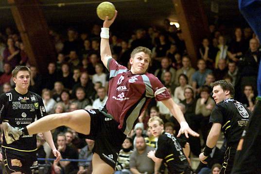 Handboll. Lugi - Sävehof. Karl-Johan Andersson, Lugi