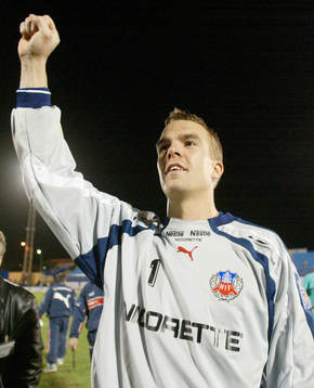 Fredrik Larsson, målvakt Helsingborg