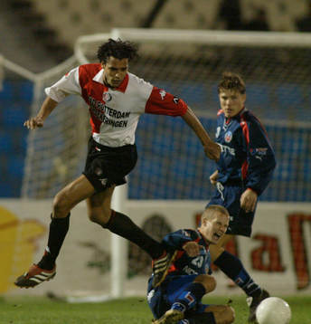 Helsingborg - Feyenoord : Christoffer Andersson och Pierre