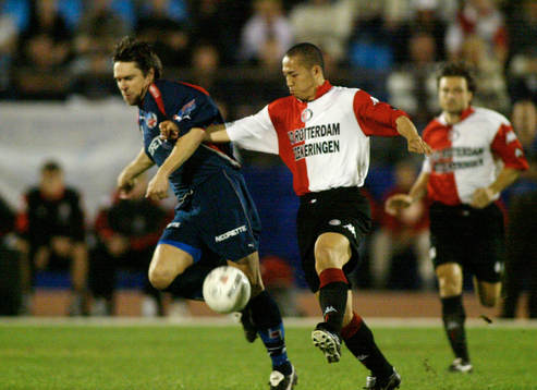 Helsingborg - Feyenoord : Ono stoppar Lars Bakkerud