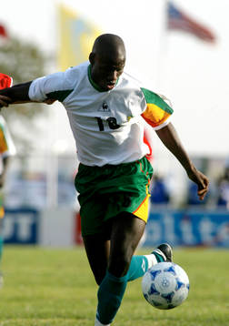 Egypten - Senegal. Khalilou Fadiga, Senegal