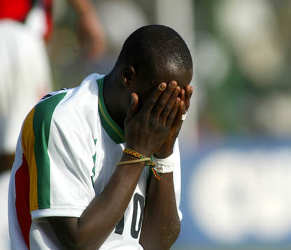 Egypten - Senegal. Khalilou Fadiga, Senegal