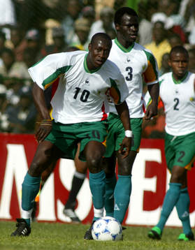 Egypten - Senegal. Khalilou Fadiga, Senegal