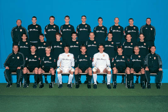 Bakre raden fr v; Ulf Kejler, materialförvaltare, Magnus Olsson, Niklas Sandberg, Daniel Arnefjord,  Anders Lindberg, Filip Bergman,  Niklas Larsson, Ola Martinsson, Roger Lundkvist, lagledare.