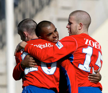 Fotboll La Manga, Helsingborgs IF - AIK . Rade Prica kramas