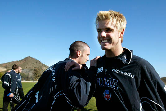 Unge Andreas Dahl och Rade Prica