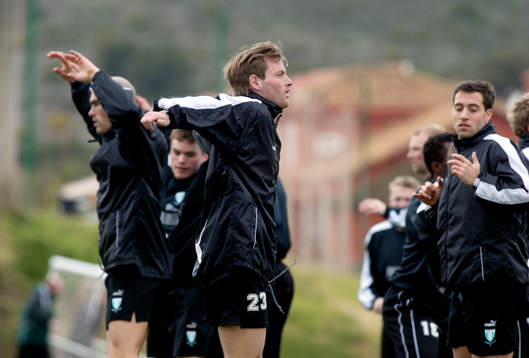 Brian Steen Nielsen, Malmö FF, träning