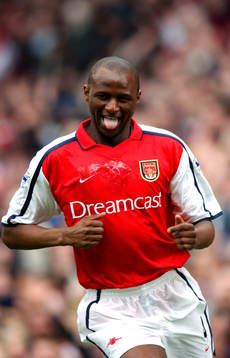Fotboll, Engelsk, Premier League, Patrick Viera, Arsenal 