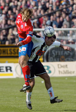 Jesper Jansson och Hasan Cetinkaya, nickduell, nick, duell,