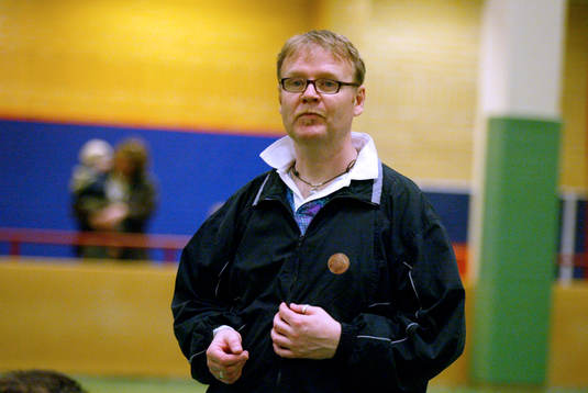 Badminton, SM för döva. Ledare