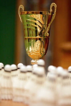 Badminton, SM för döva. Pokal