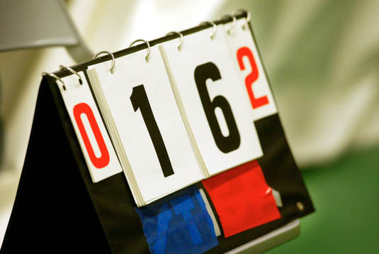 Badminton. Resultattavla