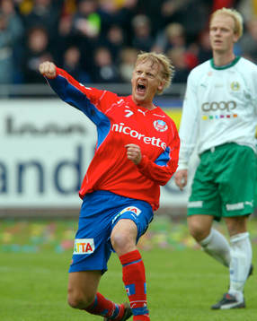  Ulrik Jansson, Helsingborg, jubel