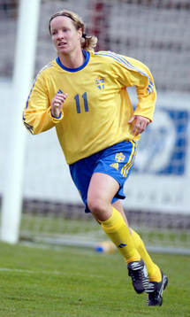 Fotboll. Dam. Victoria Svensson, Sverige