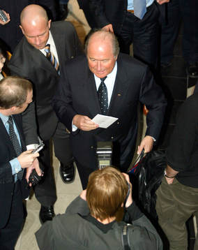  Joseph S Blatter, Ordförande FIFA