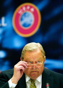  Lennart Johansson, Ordförande UEFA