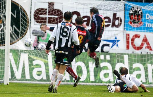 1-1, målskytten Kim Källström, Djurgården klipper in