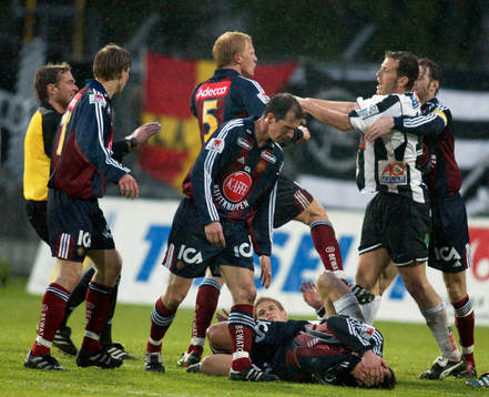 Johan Andersson, Landskrona har sparkat Stefan Rehn,