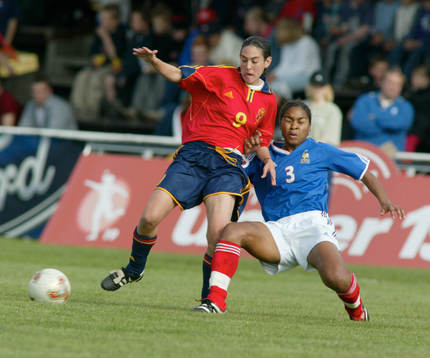 Erika Morales, Spanien och Laura Georges, Frankrike