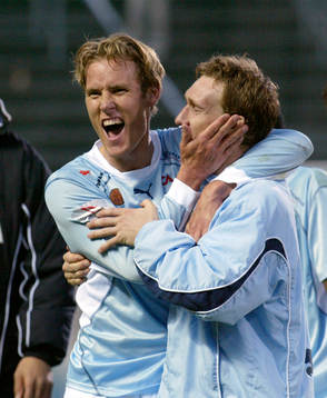   Mikael Roth, Malmö FF, jublar, jubel.