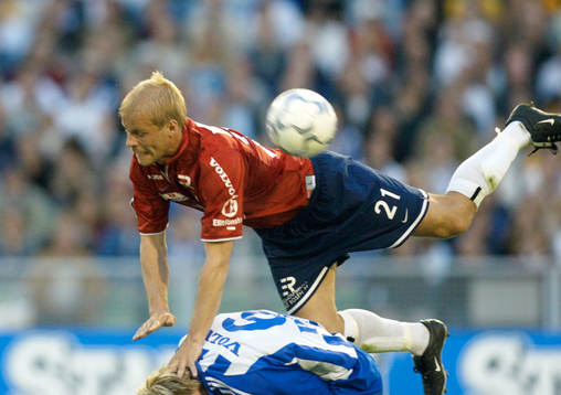 Johan Anegrund och Örgryte flög högt denna kväll