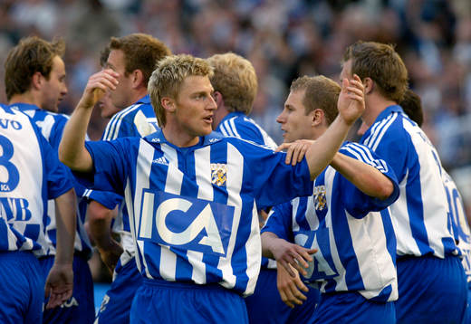 Tomas Rosenkvist, IFK Göteborg, jublar, jubel