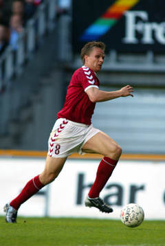 Fotboll, landskamp, Jesper Gronkjaer, Danmark