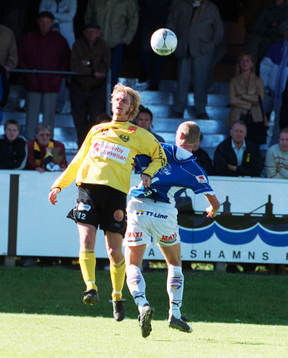 Simon Sjöfors, Mjällby och Thomas Magnusson, Trelleborg