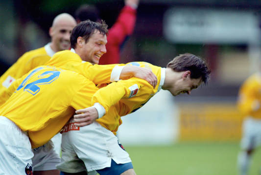  Jens Nordström, IFK Malmö, jublar, jubel.