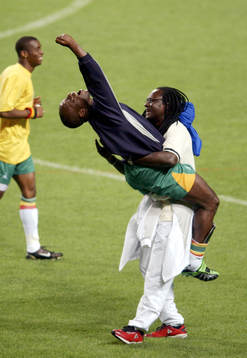  Jubel Senegal efter matchen 