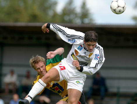 Stefan Noresson når inte ända upp