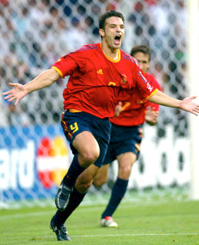  Fernando Morientes, jubel.