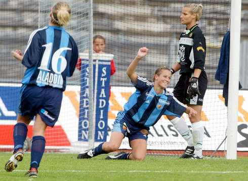 Elin Flyborg, Djurgården jublar