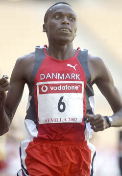 Wilson Kipketer, Danmark