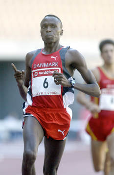 Wilson Kipketer, Danmark