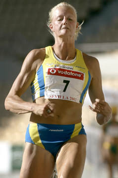  Carolina Kluft, Sverige.