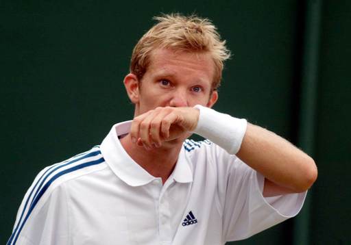 Wimbledon. Tennis. Thomas Johansson deppar i
