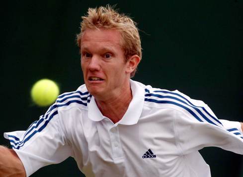 Wimbledon. Tennis. Thomas Johansson kämpar i