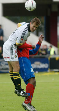 Gary Sundgren debuterade i AIK