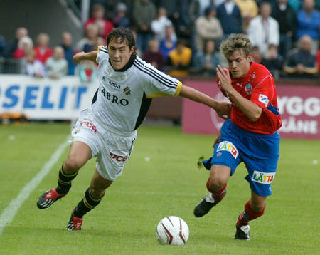 Stefan Ishizaki, AIK och Martin Fribrock, debutant i