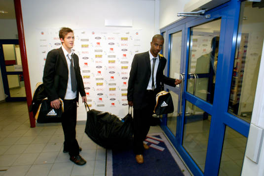 Per Nilsson och Benjamin Kibebe,  AIK