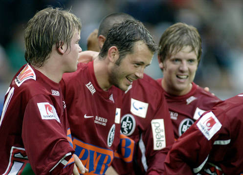 Danijel Milovanovic, jubel, Landskrona