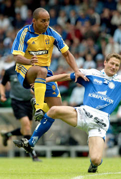 Fotboll, Sverige,  uppvisningsmatch, Gif Sundsvall 87-89 -