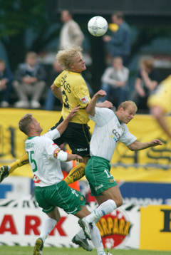 Jonas Sjöberg, Elfsborg i nickduell med Hammarbys Andreas