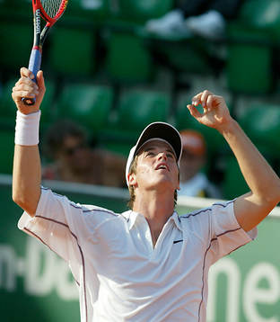 Båstad. Tennis. Magnus Norman jublar (jubel)