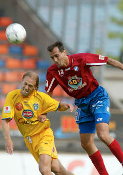 Goran Jevtic, Öster når högst i en luftduell