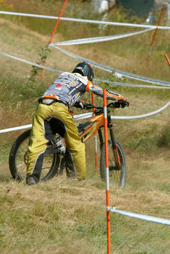 Cykel, Mountainbike, Downhill, Vångabacken