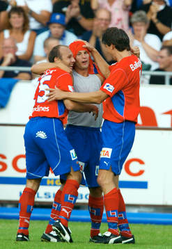 Christoffer Andersson, Helsingborg gratuleras av Tommi