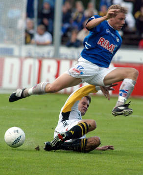 Patrik Ingelsten, Halmstad stoppas av Gary Sundgren, AIK